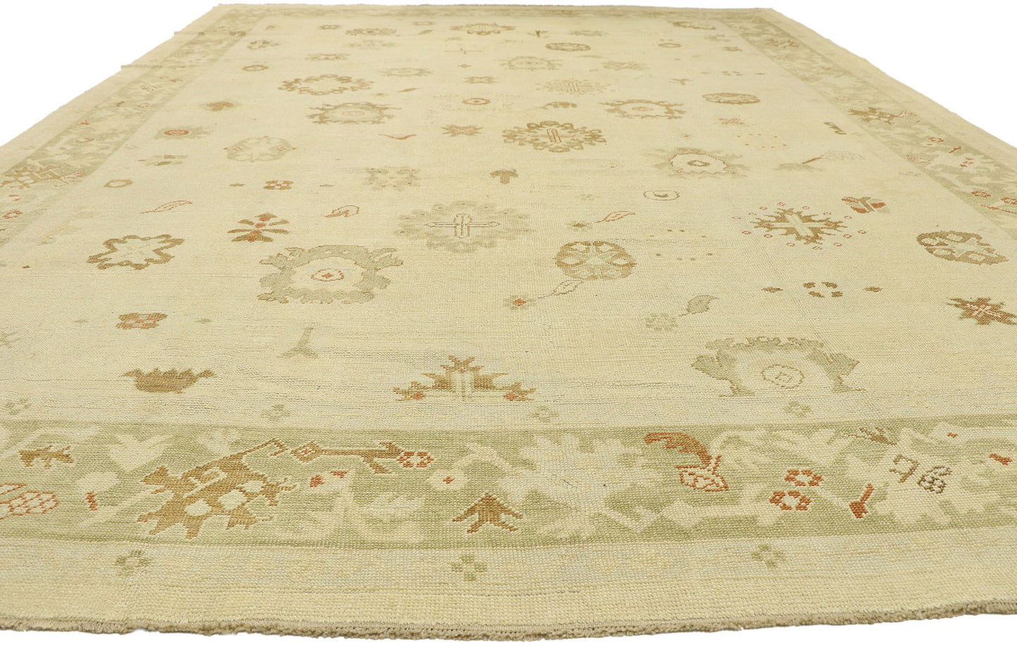 11 x 16 Turkish Oushak Rug 51609