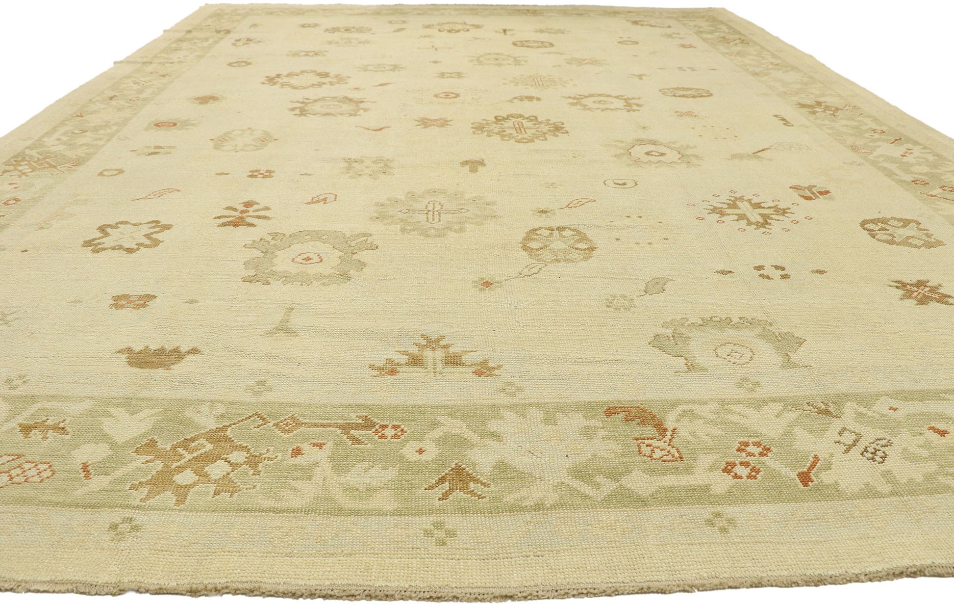 11 x 16 Turkish Oushak Rug 51609