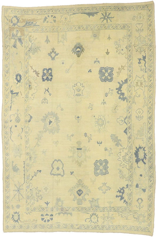 10 x 15 Modern Turkish Oushak Rug 51611