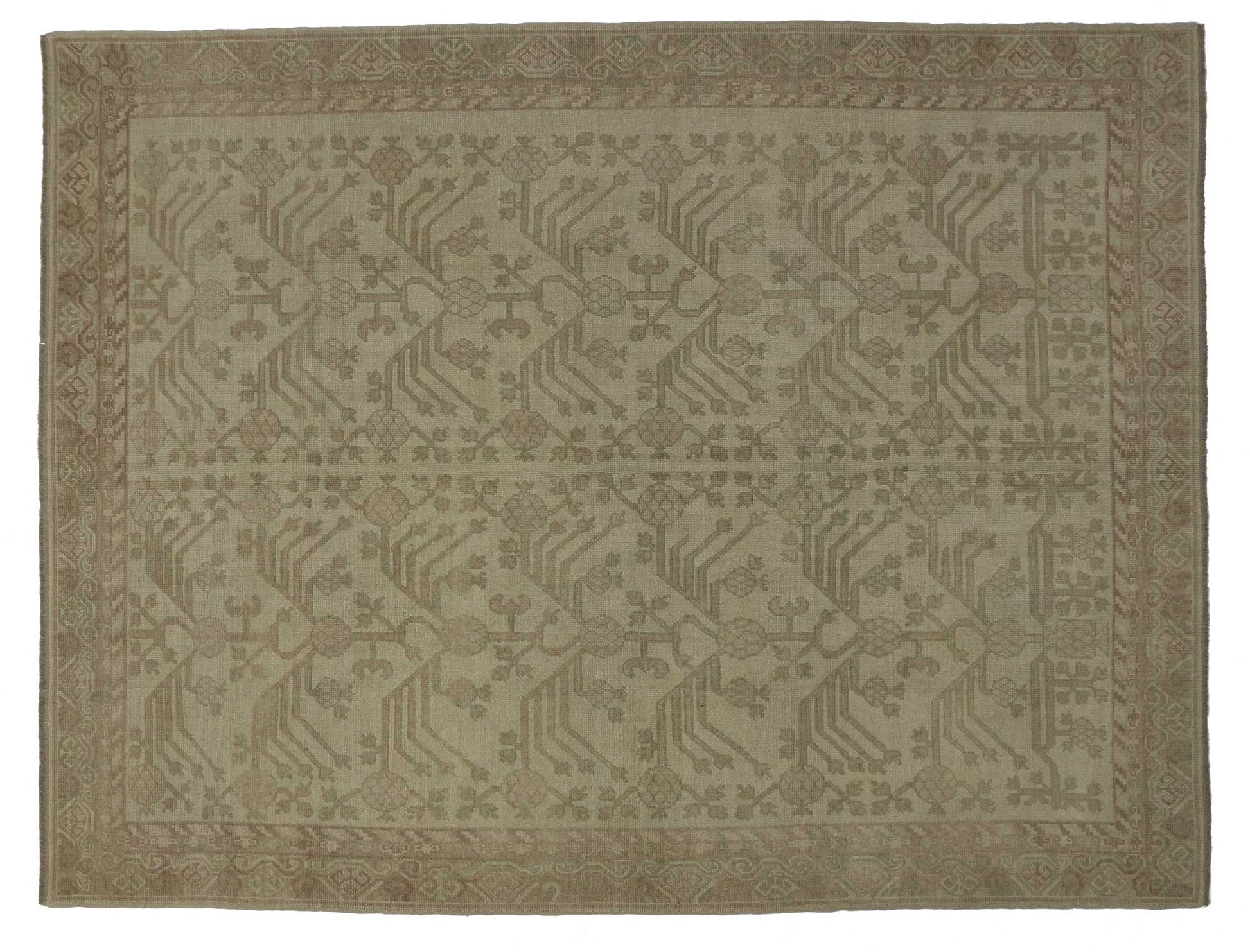 8 x 11 Transitional Khotan Rug 51625