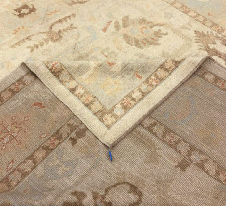8 x 10 Earthy Turkish Oushak Rug 51628