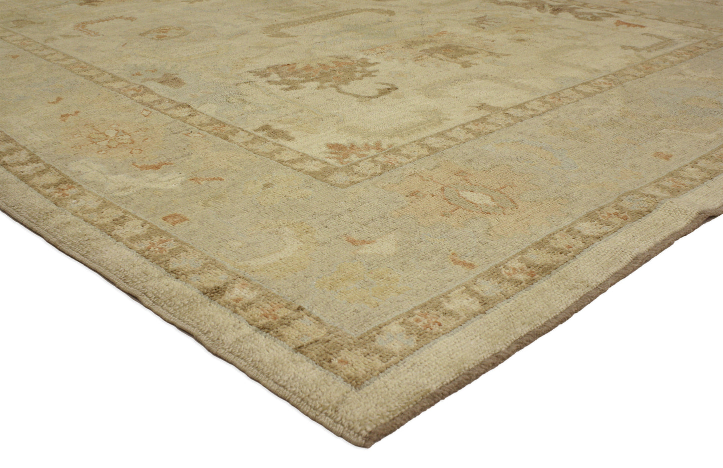 8 x 10 Earthy Turkish Oushak Rug 51628