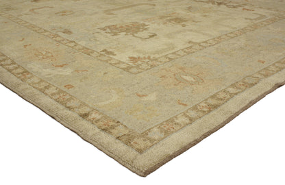 8 x 10 Earthy Turkish Oushak Rug 51628