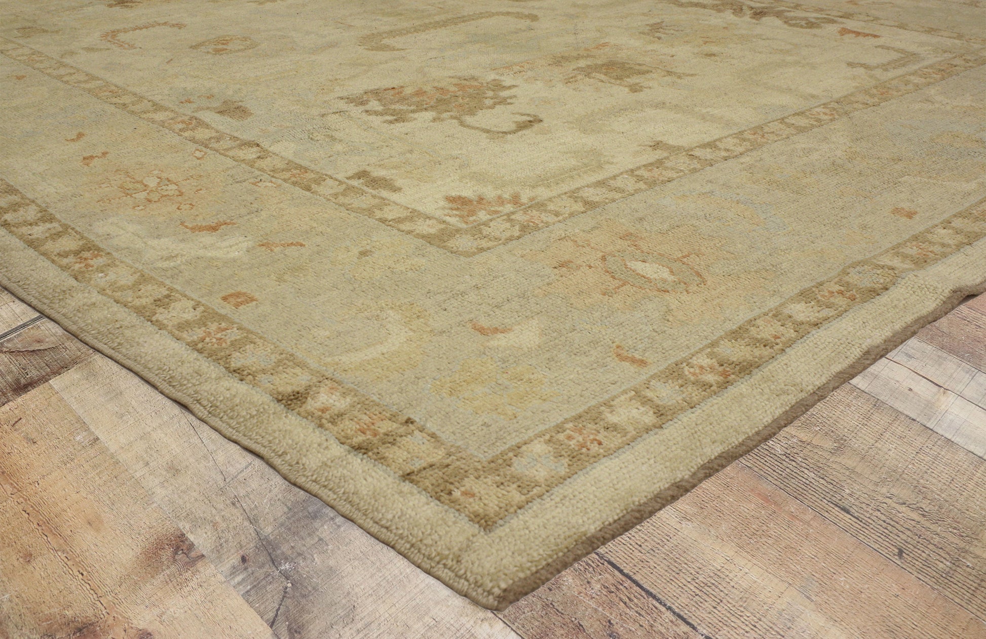 8 x 10 Earthy Turkish Oushak Rug 51628