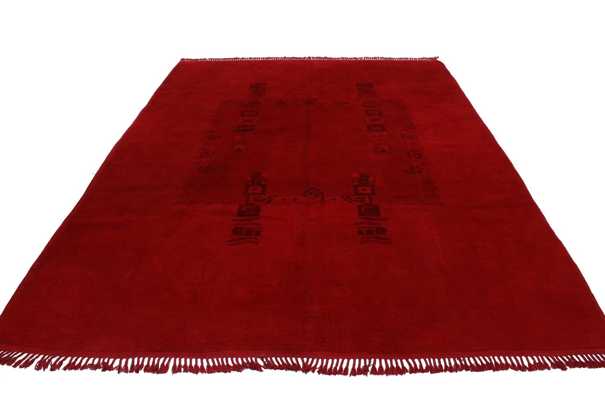 7 x 9 Vintage Oushak Rug 51638