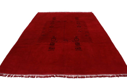 7 x 9 Vintage Oushak Rug 51638