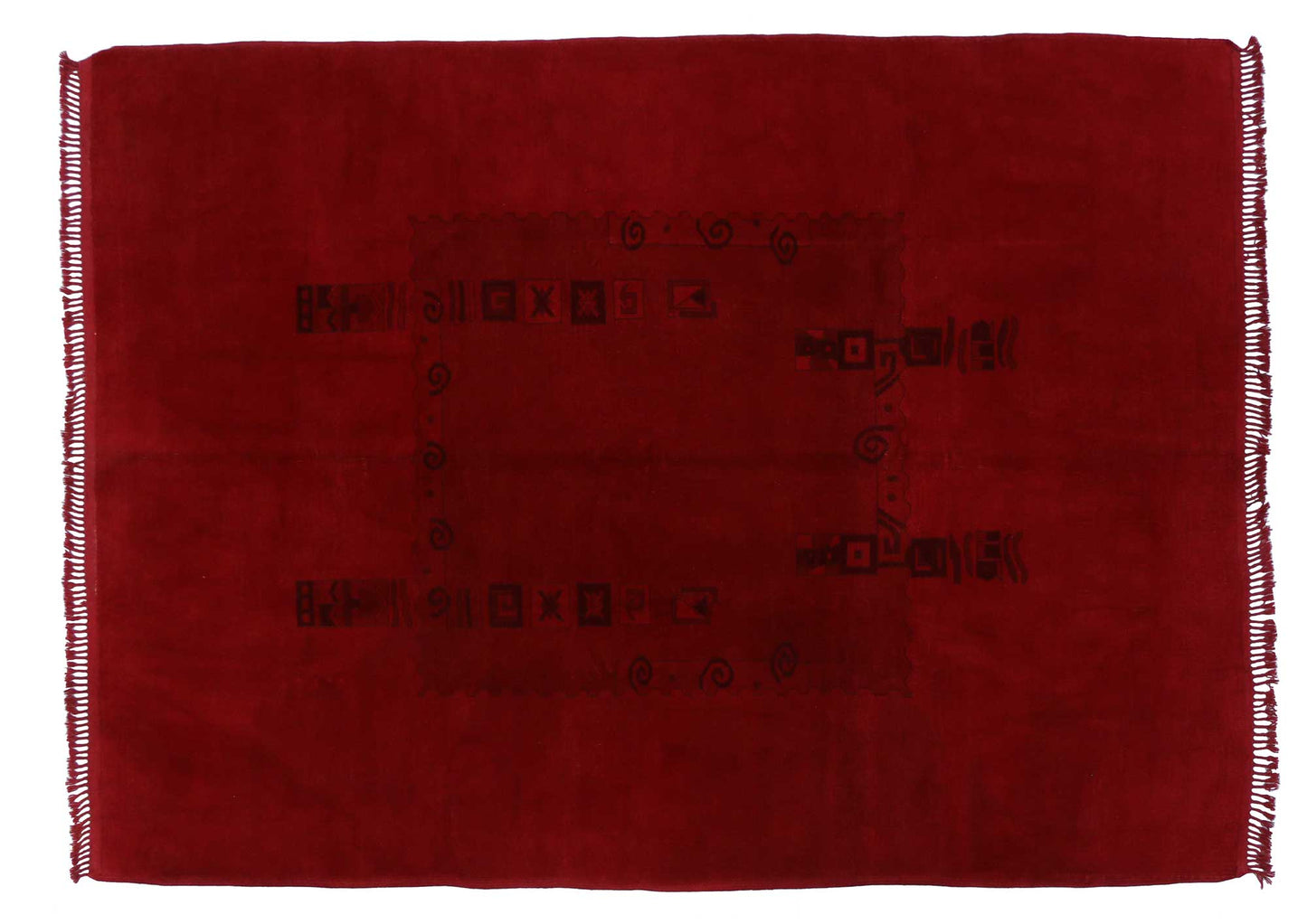 7 x 9 Vintage Oushak Rug 51638