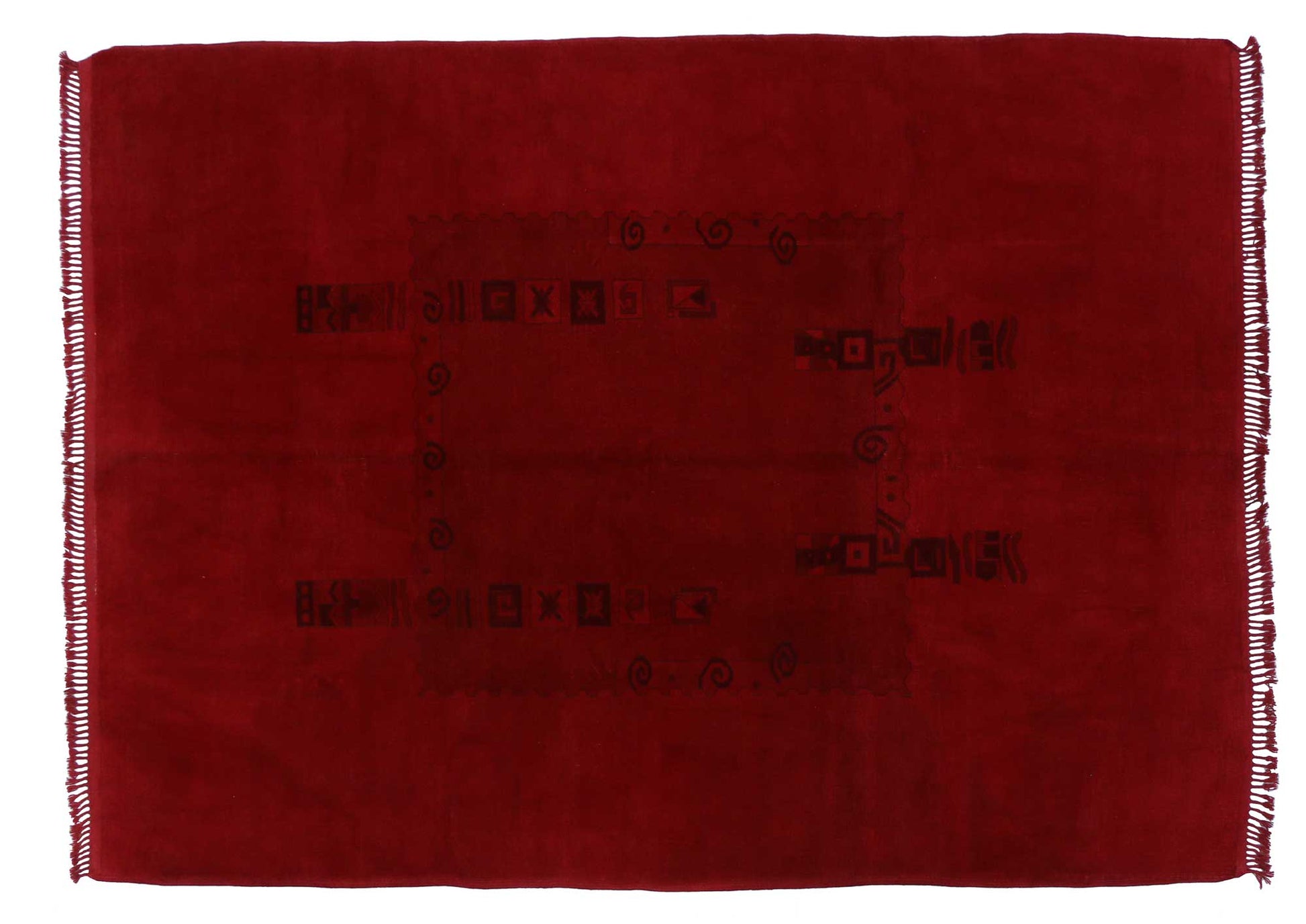7 x 9 Vintage Oushak Rug 51638