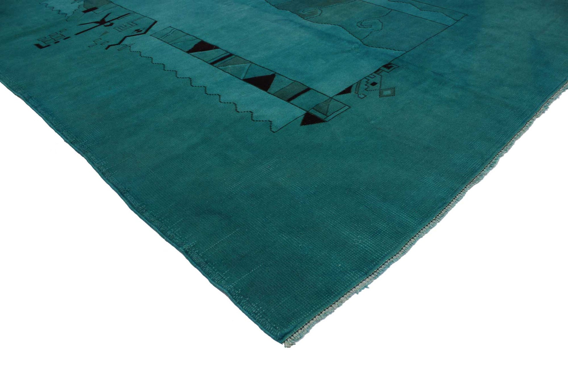 6 x 8 Vintage Turkish Overdyed Rug 51639