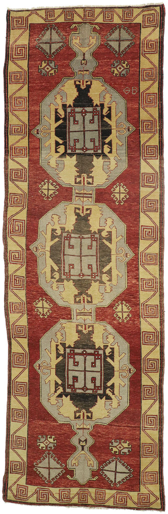 5 x 15 Vintage Turkish Oushak Runner 51640