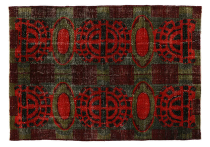 7 x 10 Zeki Muren Vintage Sivas Rug 51643