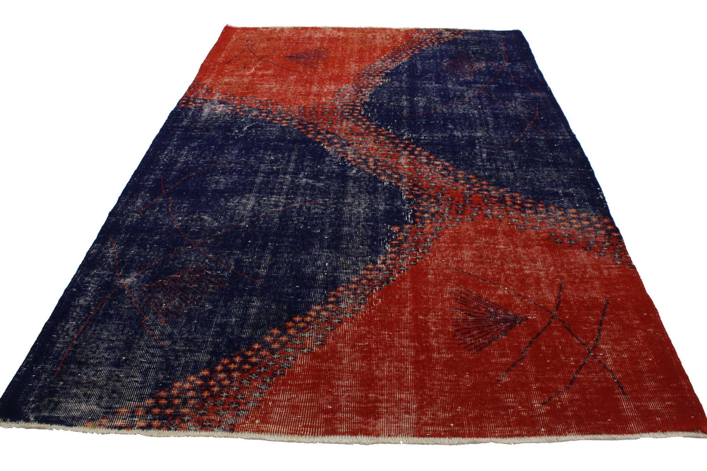 5 x 8 Zeki Muren Vintage Sivas Rug 51652