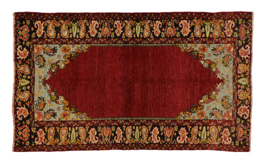 4 x 6 Vintage Turkish Oushak Rug 51656