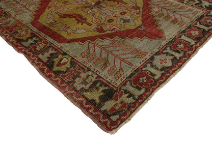 4 x 5 Vintage Turkish Oushak Rug 51657