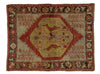 4 x 5 Vintage Turkish Oushak Rug 51657