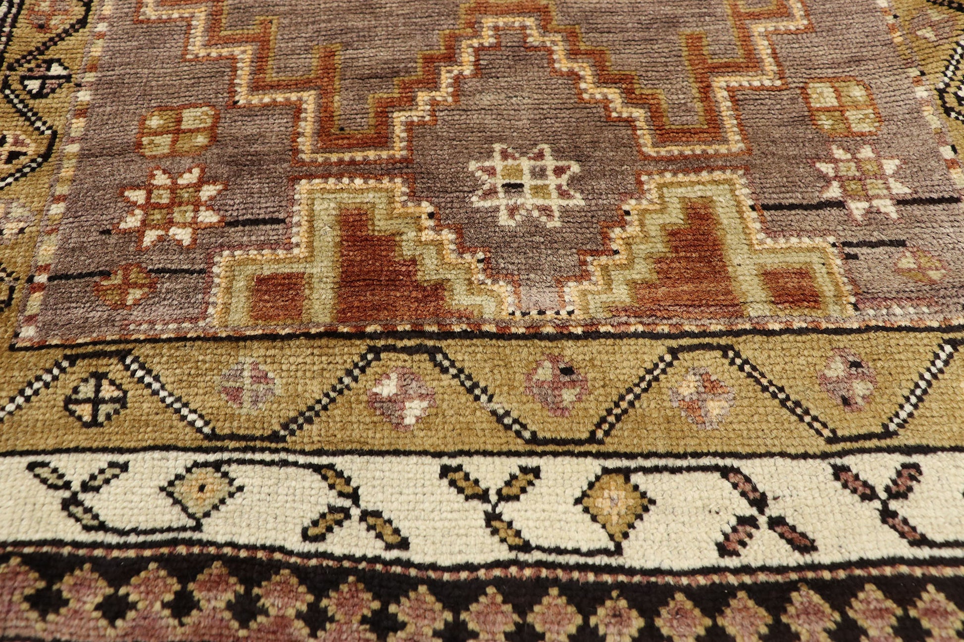 3 x 13 Vintage Oushak Rug 51661