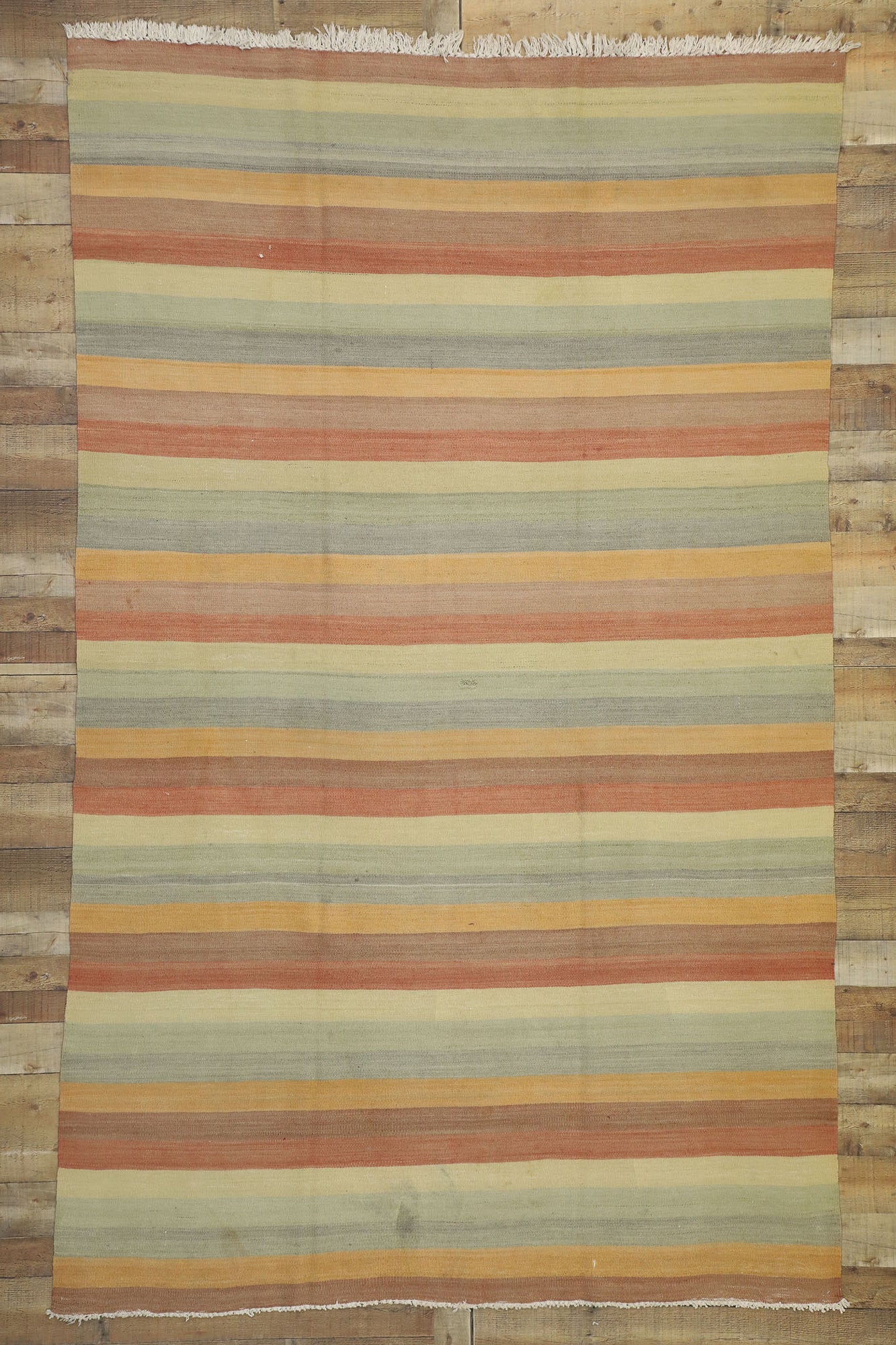 6 x 10 Vintage Turkish Kilim Rug 51663