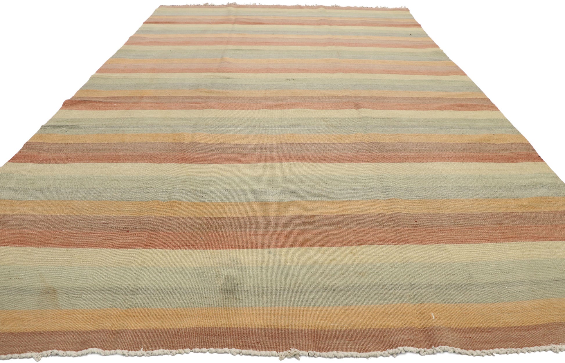 6 x 10 Vintage Turkish Kilim Rug 51663