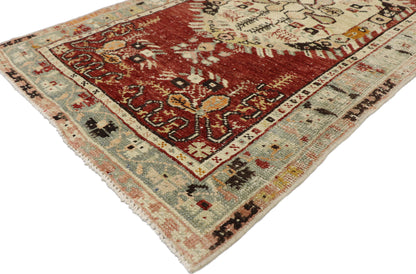 3 x 11 Vintage Oushak Rug 51664