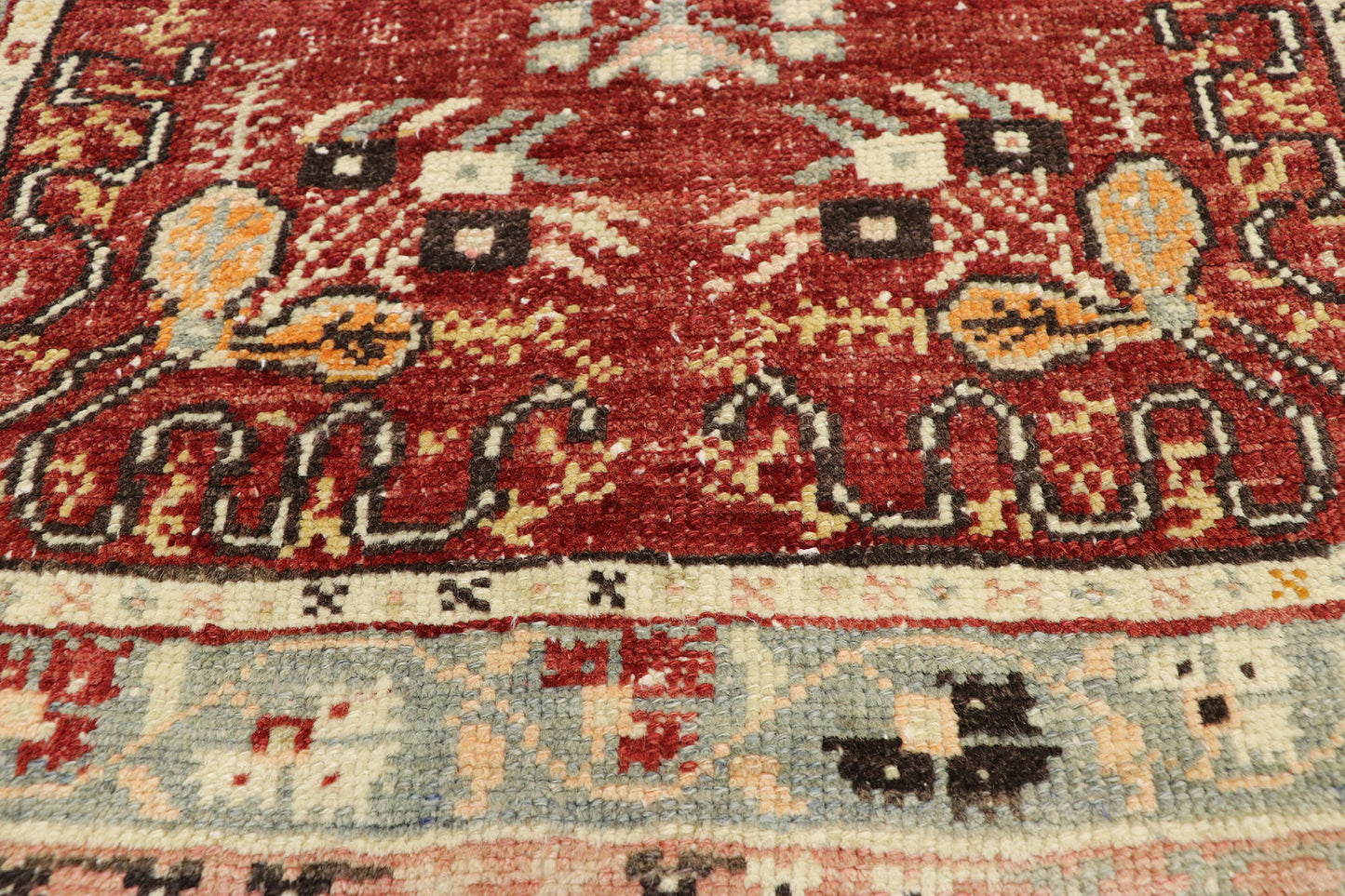 3 x 11 Vintage Oushak Rug 51664
