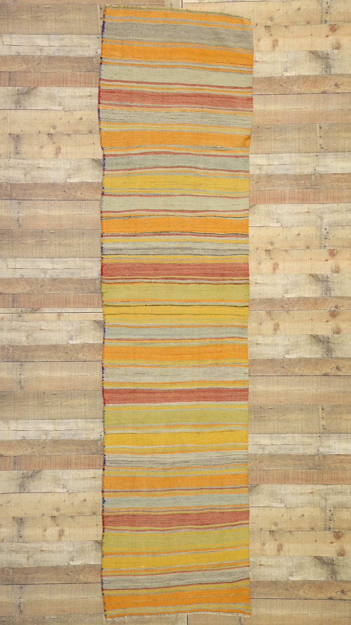 3 x 11 Vintage Oushak Rug 51666