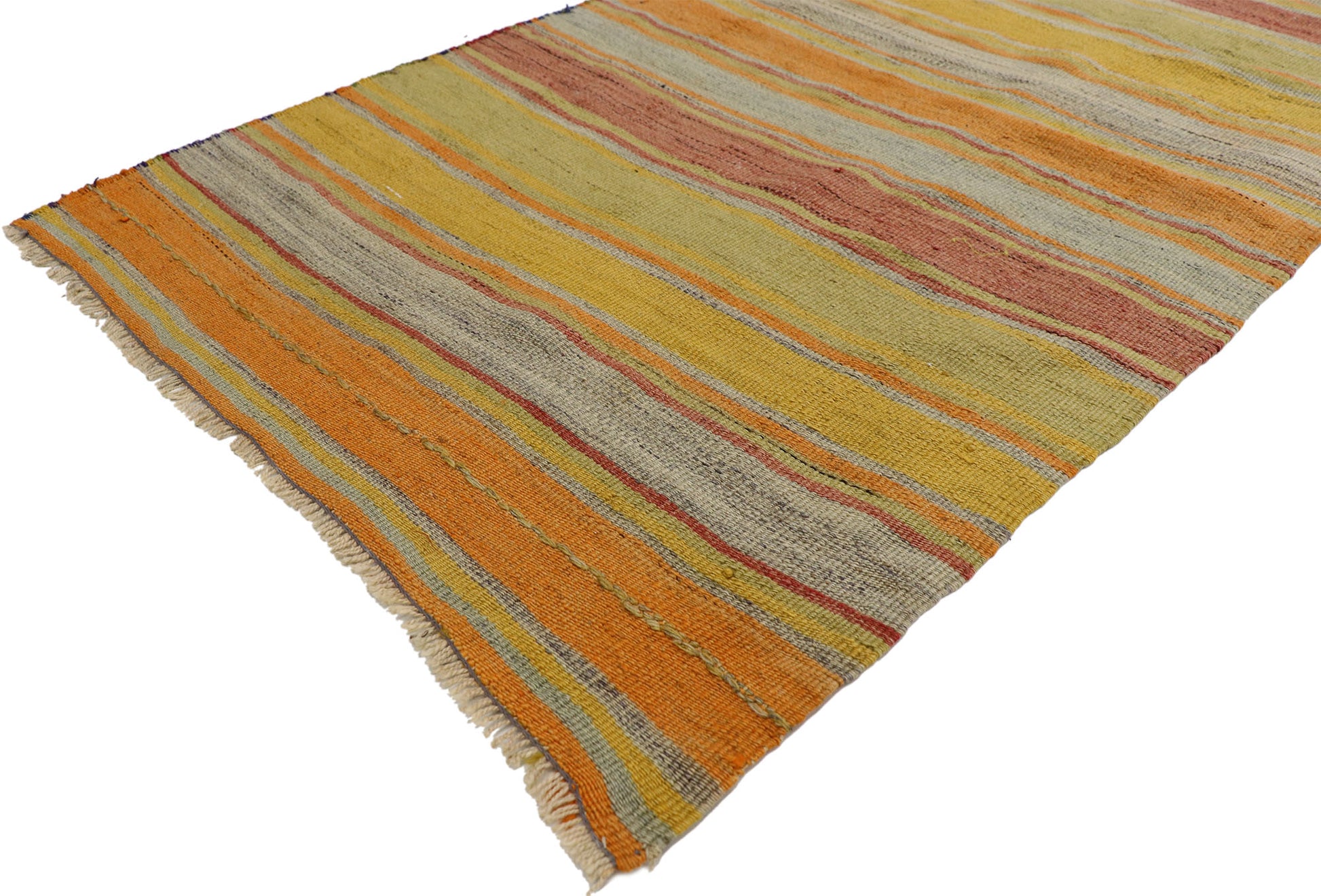 3 x 11 Vintage Oushak Rug 51666
