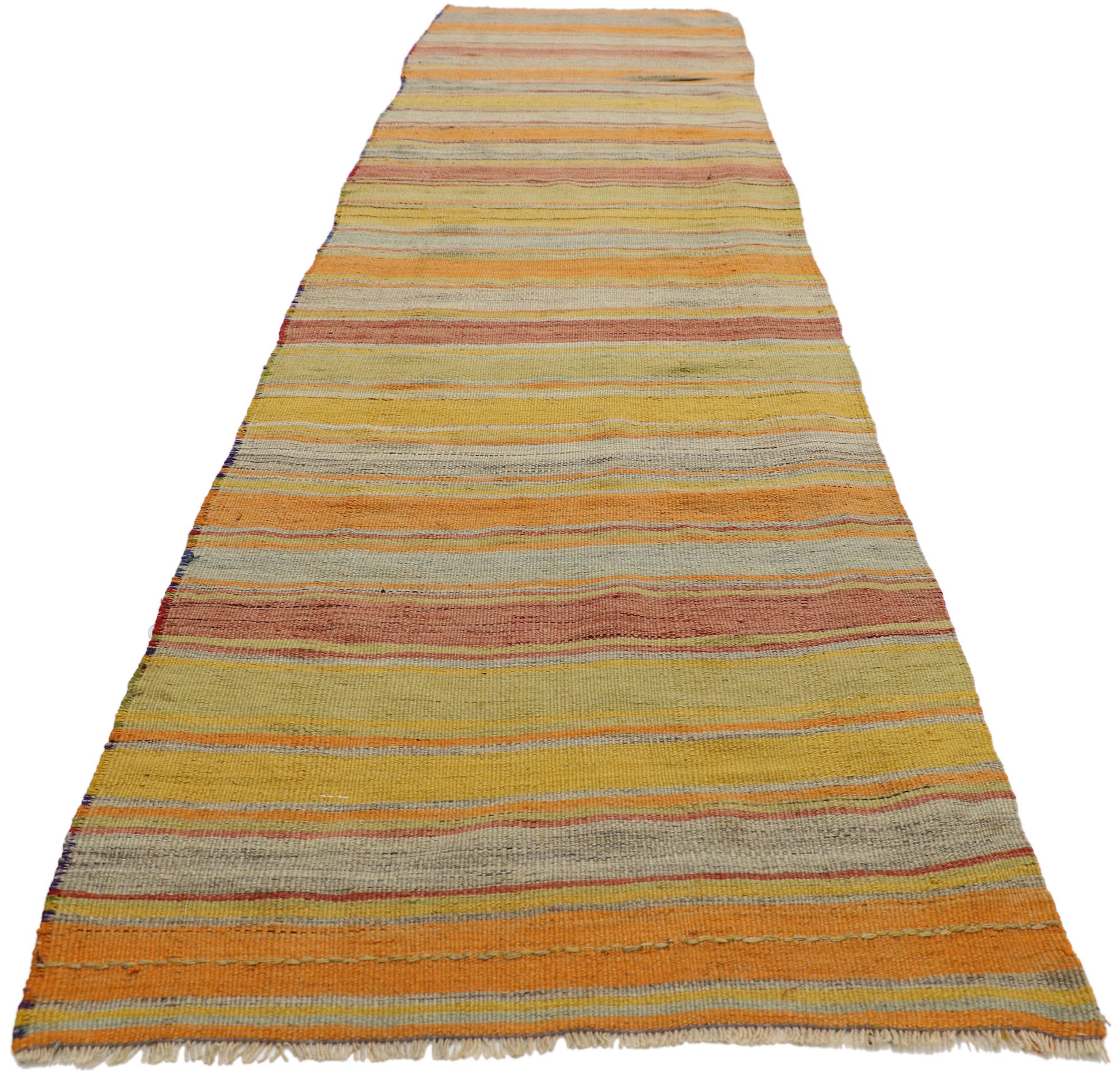 3 x 11 Vintage Oushak Rug 51666