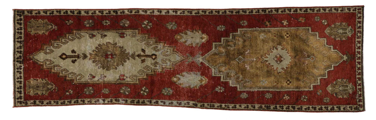 2 x 8 Vintage Oushak Rug 51676
