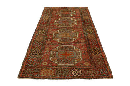 4 x 8 Vintage Oushak Rug 51677