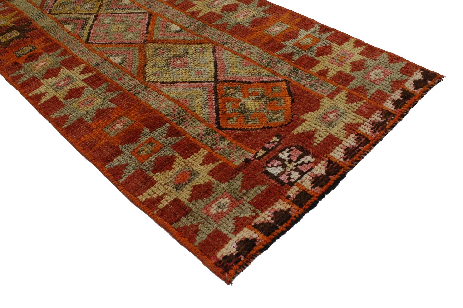 2 x 9 Vintage Oushak Rug 51678