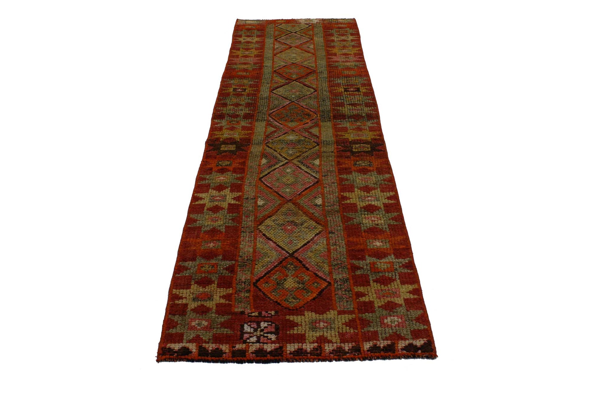 2 x 9 Vintage Oushak Rug 51678