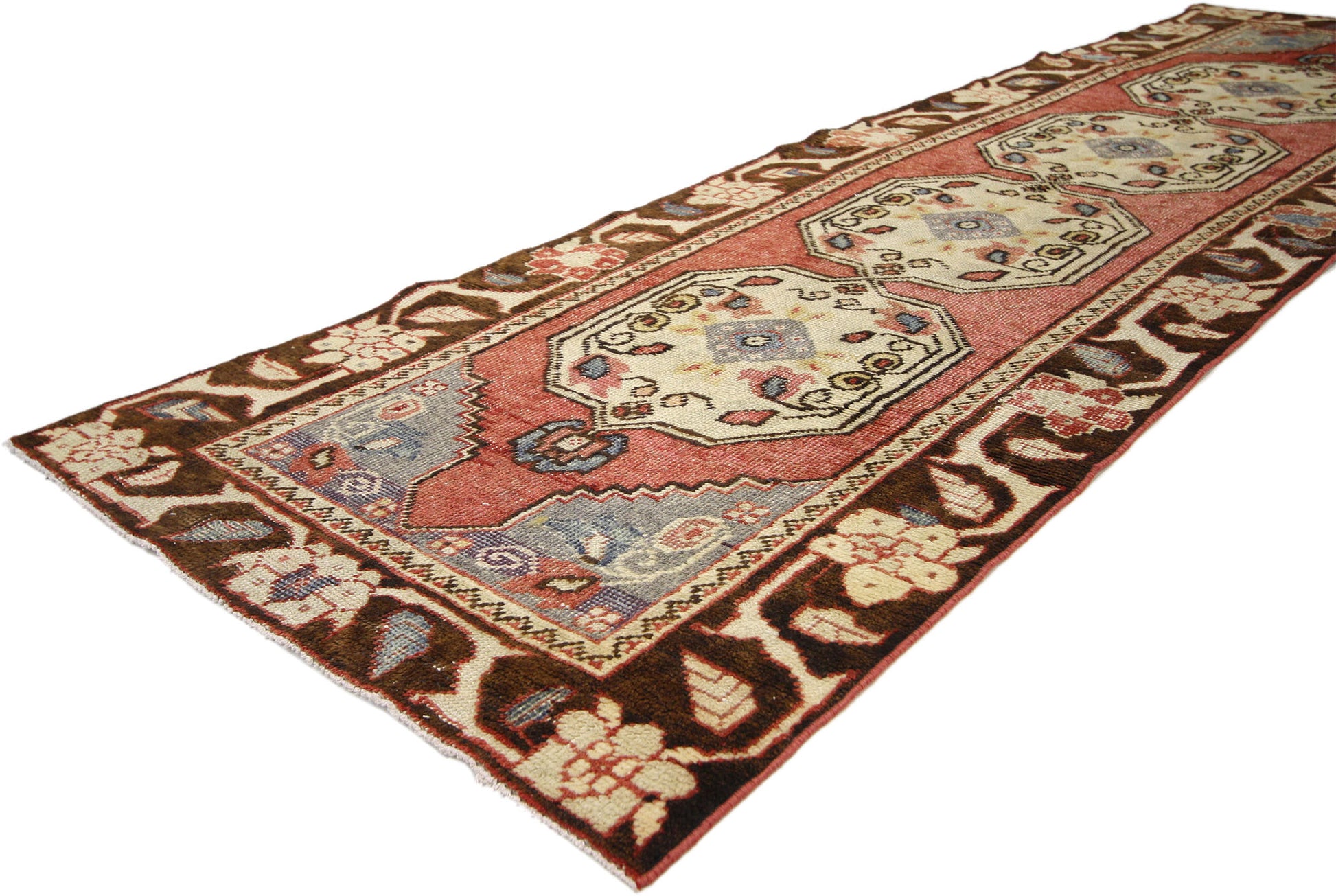 3 x 9 Vintage Oushak Rug 51680