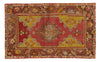 3 x 5 Vintage Turkish Oushak Rug 51685