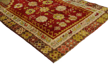 3 x 5 Vintage Turkish Oushak Prayer Rug 51686
