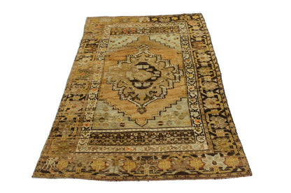 3 x 5 Vintage Turkish Oushak Rug 51687