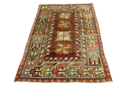 3 x 5 Vintage Turkish Oushak Rug 51688