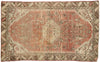 4 x 6 Vintage Turkish Oushak Rug 51691