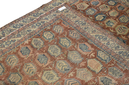 4 x 6 Vintage Turkish Oushak Rug 51692
