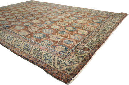 4 x 6 Vintage Turkish Oushak Rug 51692