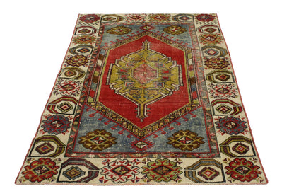 3 x 5 Vintage Oushak Rug 51693