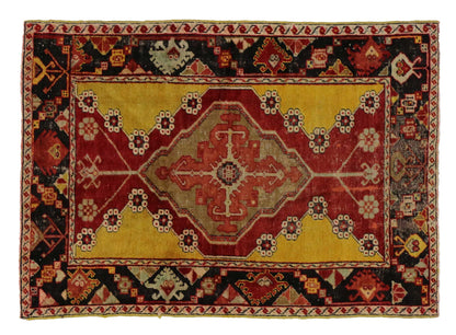 3 x 4 Vintage Oushak Rug 51697