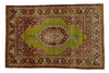 3 x 5 Vintage Turkish Oushak Rug 51698