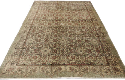 5 x 7 Vintage Turkish Oushak Rug 51702