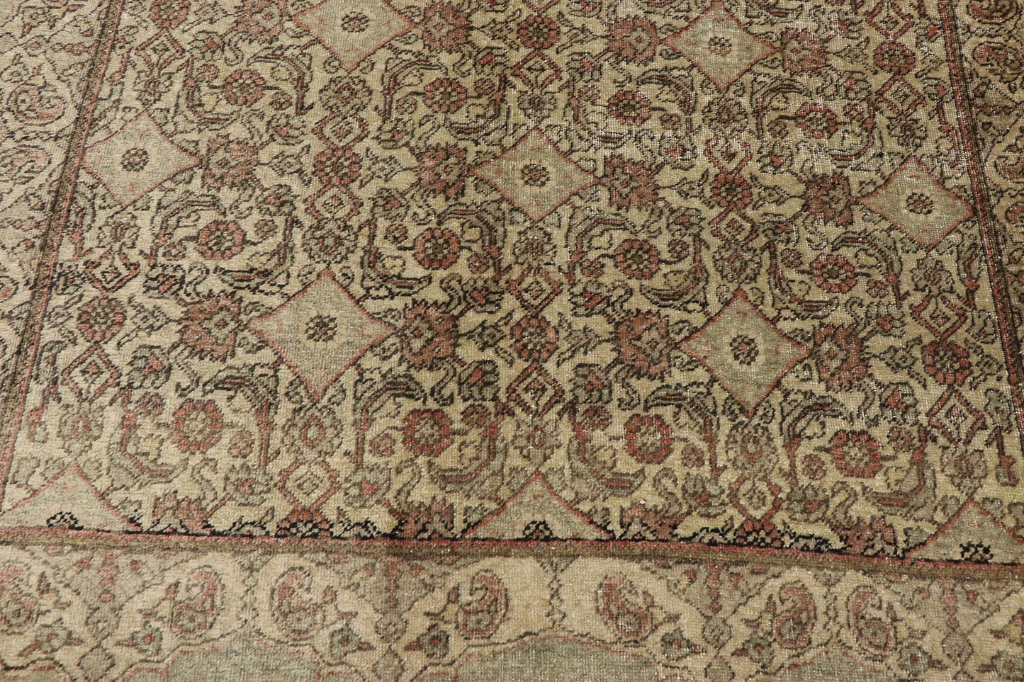 5 x 7 Vintage Turkish Oushak Rug 51702