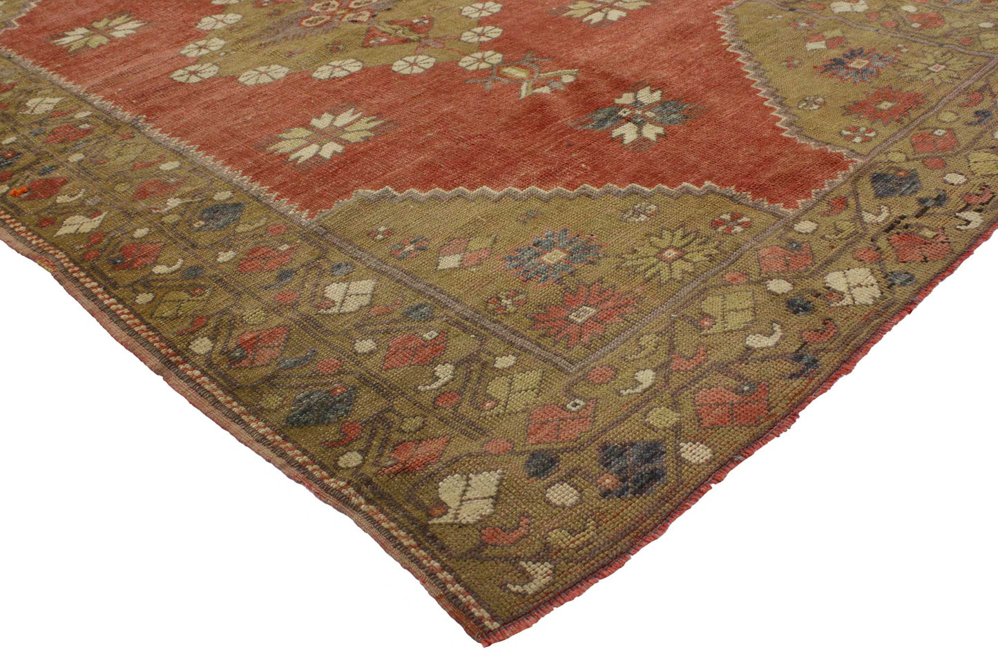 5 x 8 Vintage Oushak Rug 51708