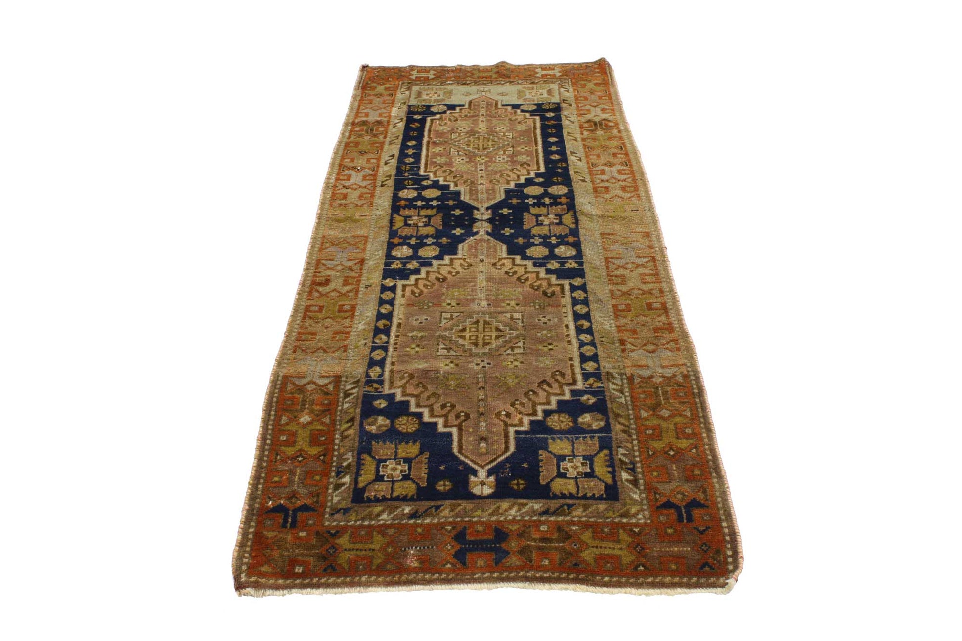 3 x 7 Vintage Oushak Rug 51709