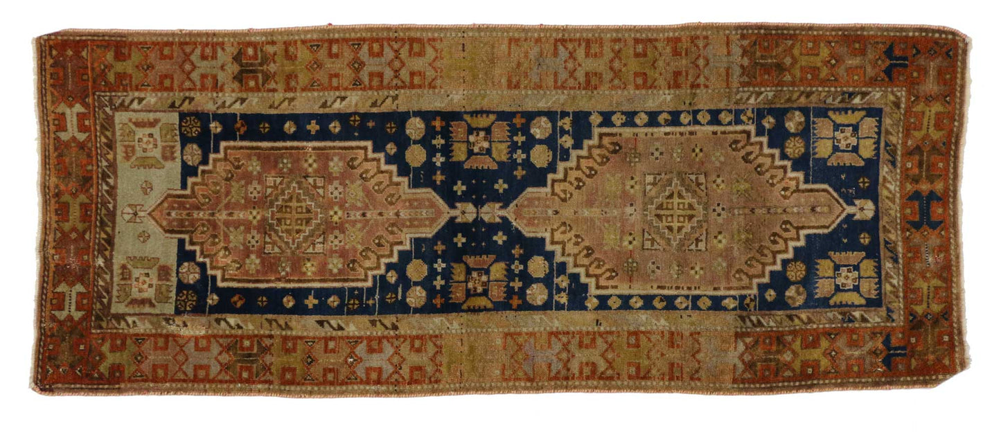 3 x 7 Vintage Oushak Rug 51709