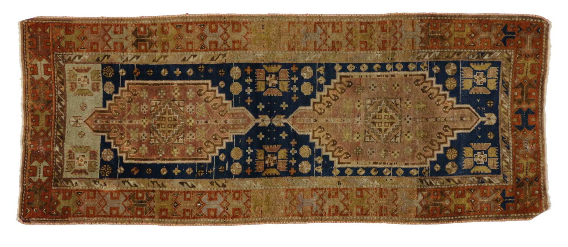 3 x 7 Vintage Oushak Rug 51709