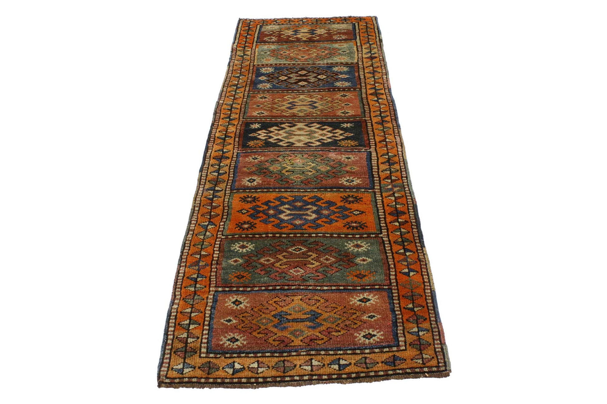 2 x 7 Vintage Oushak Rug 51710