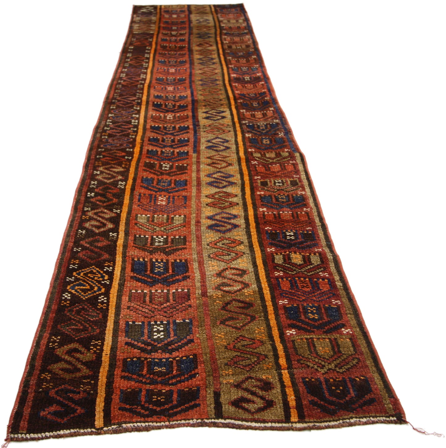 2 x 10 Vintage Turkish Oushak Rug 51712